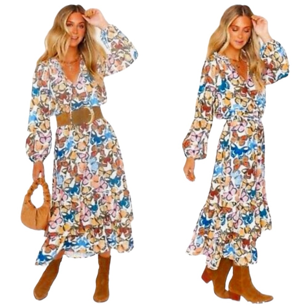 Floral Bohemian Maxi Dress